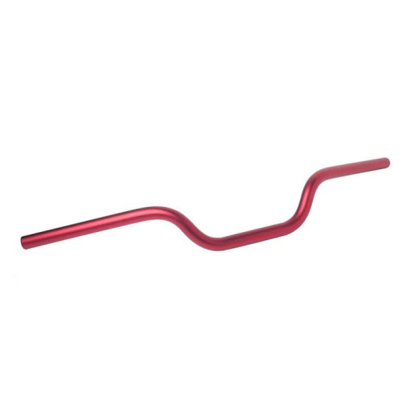 Puig 22mm Round Handlebar - Max Height 46mm Red